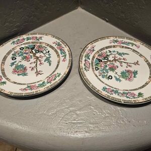 John Maddock & Son Indian Tree Set of 2 7.5" Plates